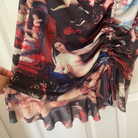 SHEIN Ángel print mini sexy dress - Picture 4 of 5